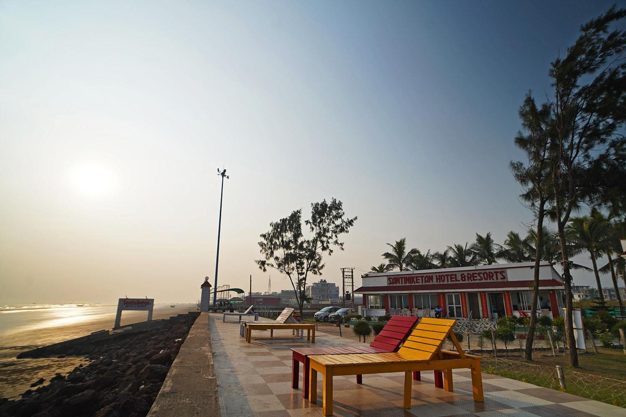 Santiniketan Hotel And Resort !! On Beach Family Resort !! Mandarmani Esterno foto