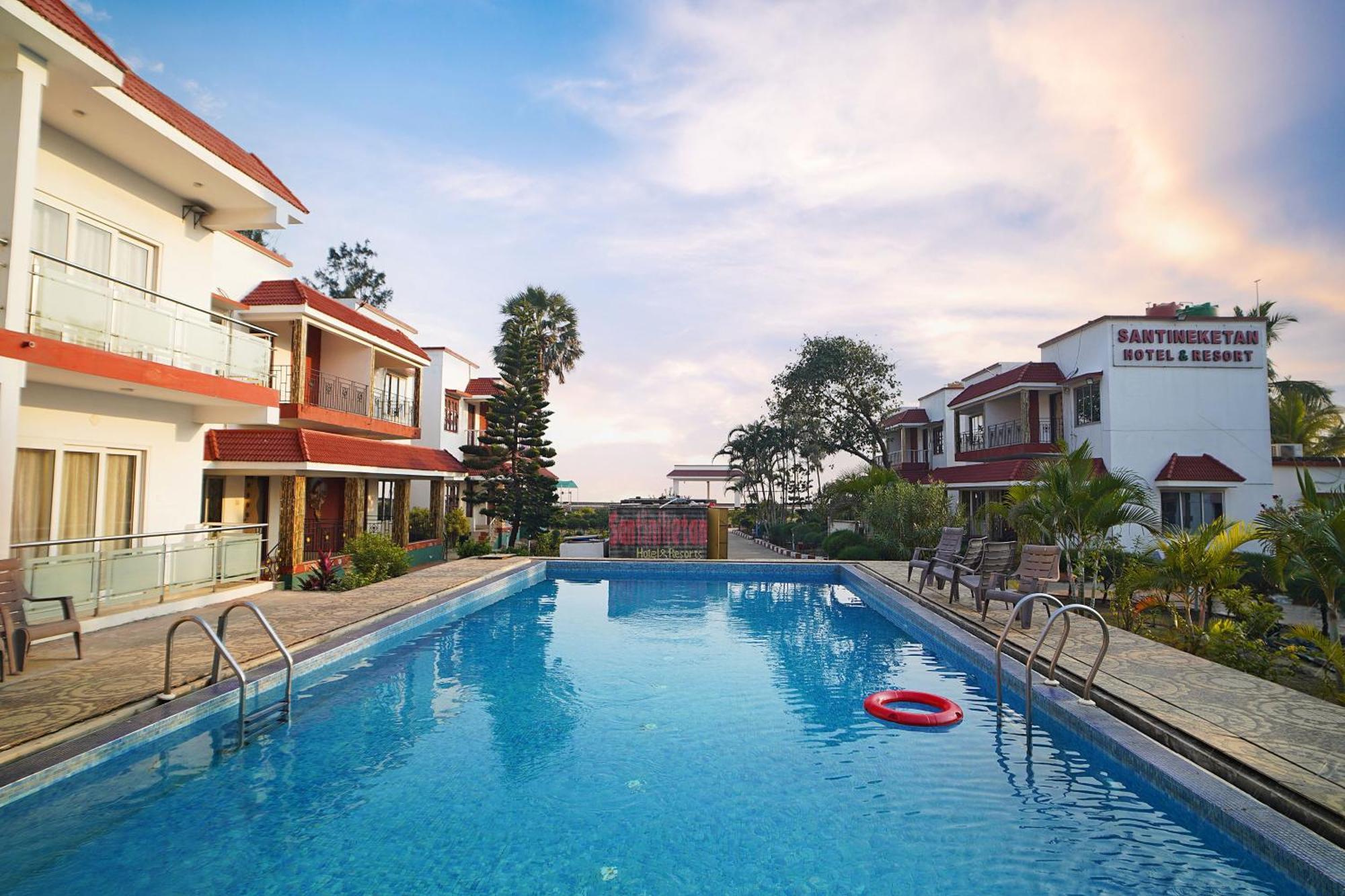 Santiniketan Hotel And Resort !! On Beach Family Resort !! Mandarmani Esterno foto