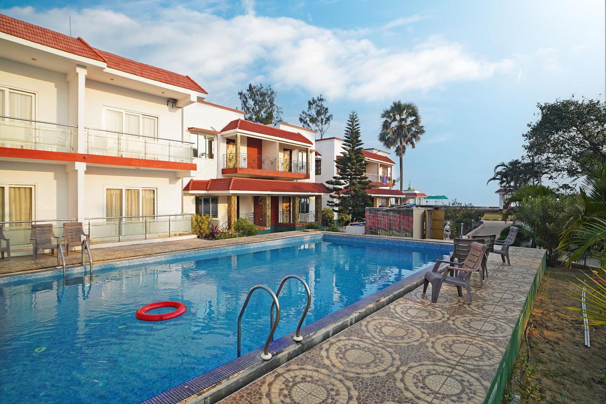 Santiniketan Hotel And Resort !! On Beach Family Resort !! Mandarmani Esterno foto