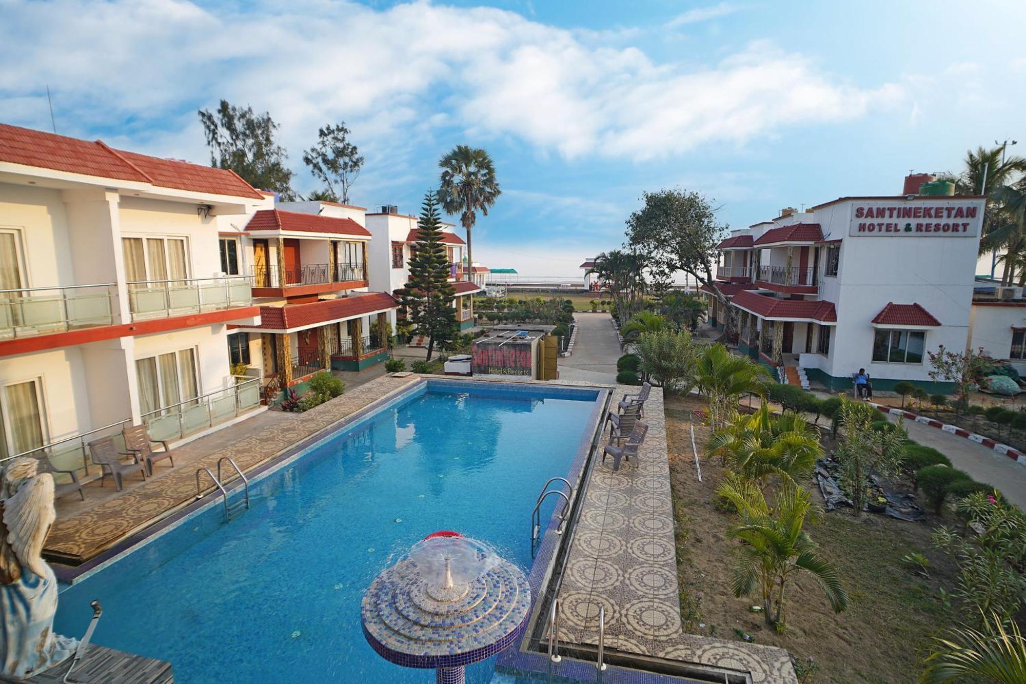 Santiniketan Hotel And Resort !! On Beach Family Resort !! Mandarmani Esterno foto